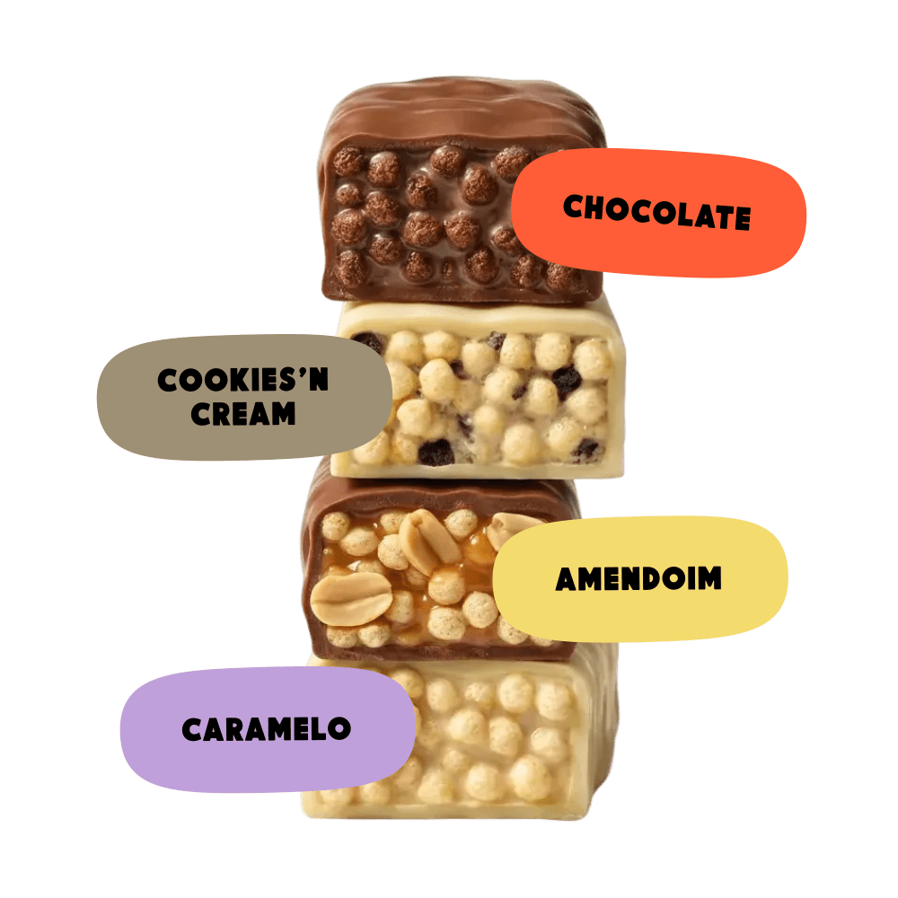 KIT 4 UNIDADES - SIMPLY BAR DEGUSTAÇÃO (12G PROTEÍNA)