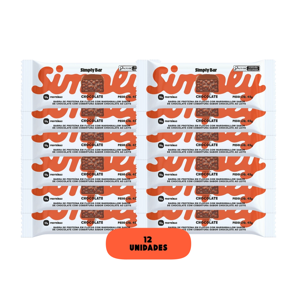 SIMPLY BAR CHOCOLATE 12G DE PROTEÍNA